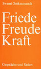 Buchcover Friede, Freude, Kraft