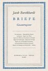 Buchcover Briefe. Vollständige und kritische Ausgabe