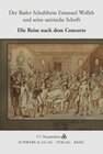 Buchcover Der Basler Schultheiss Emanuel Wolleb (1706-1788) und seine satirische Schrift: Die Reise nach dem Concerte
