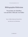 Buchcover Bibliographia Halleriana
