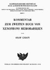 Buchcover Kommentar zum zweiten Buch von Xenophons Memorabilien
