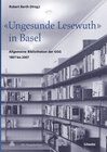 Buchcover "Ungesunde Lesewuth" in Basel