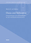 Buchcover Ousia und Substantia