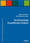 Buchcover Handbuch Ethik im Gesundheitswesen / Verantwortung im politischen Diskurs