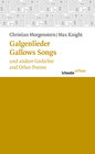 Buchcover Galgenlieder und andere Gedichte / Gallows Songs and Other Poems