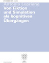 Buchcover Von Fiktion und Simulation als kognitiven Übergängen