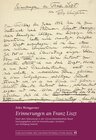 Buchcover Erinnerungen an Franz Liszt