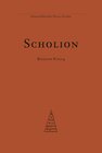 Buchcover Scholion Bulletin 8/2014