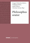 Buchcover Philosophus orator