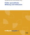 Buchcover Frühe sprachliche Bildung und Inklusion