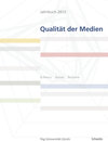 Buchcover Jahrbuch 2012 Qualität der Medien (E-Book)