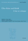 Buchcover Über Krise und Kritik – Crise et critique