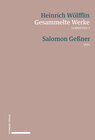 Buchcover Salomon Geßner