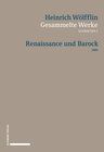 Buchcover Renaissance und Barock