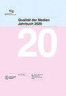 Buchcover Jahrbuch Qualität der Medien 2020
