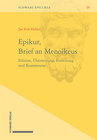 Buchcover Epikur, Brief an Menoikeus