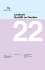 Buchcover Jahrbuch Qualität der Medien 2022