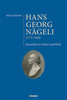 Buchcover Hans Georg Nägeli (1773–1836)