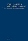 Buchcover Allgemeine Psychopathologie