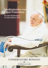 Buchcover Meditationen von Papst Franziskus