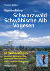 Buchcover Wanderführer Schwarzwald, Schwäbische Alb und Vogesen
