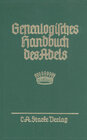 Buchcover Genealogisches Handbuch des Adels