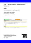 Buchcover G-IQI : German Inpatient Quality Indicators. Version 4.2 - Band 1: Definitionshandbuch für das Datenjahr 2015