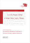 Buchcover Successfully managing challenges in German-Chinese logistics networks