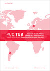 Buchcover PUC.TUB – Jahre des Austauschs : Entwurfsarbeiten aus einem Jahrzehnt | PUC.TUB – Años de intercambio : Diseños de una d