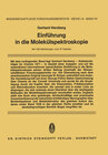 Buchcover Einführung in die Molekülspektroskopie