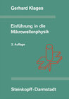 Buchcover Einführung in die Mikrowellenphysik