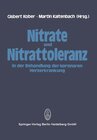 Buchcover Nitrate und Nitrattoleranz in der Behandlung der koronaren Herzerkrankung