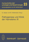 Buchcover Pathogenese und Klinik der Harnsteine XI