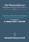 Buchcover Experimentelle Rheumatologie