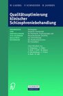 Buchcover Qualitätsoptimierung klinischer Schizophreniebehandlung
