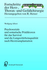 Buchcover Psychosoziale und somatische Prädiktoren für das Survival und die Langzeitlebensqualität nach Herztransplantation