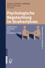 Buchcover Psychologische Begutachtung im Strafverfahren