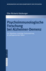 Buchcover Psychoimmunologische Forschung bei Alzheimer-Demenz