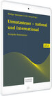 Buchcover Umsatzsteuer - national und international