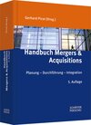 Buchcover Handbuch Mergers & Acquisitions