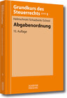 Buchcover Abgabenordnung