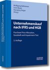 Buchcover Unternehmenskauf nach IFRS und HGB