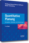 Buchcover Quantitative Planung