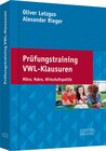 Buchcover Prüfungstraining VWL-Klausuren