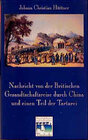 Buchcover Nachricht von der Britischen Gesandtschaftsreise durch China und einen Teil der Tartarei (Berlin 1797)