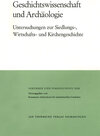 Buchcover Geschichtswissenschaft und Archäologie