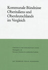 Buchcover Kommunale Bündnisse Oberitaliens und Oberdeutschlands im Vergleich