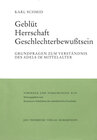 Buchcover Geblüt - Herrschaft - Geschlechterbewusstsein
