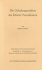 Buchcover Die Gründungstradition des Erfurter Petersklosters