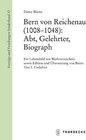 Buchcover Bern von Reichenau (1008–1048): Abt, Gelehrter, Biograph
